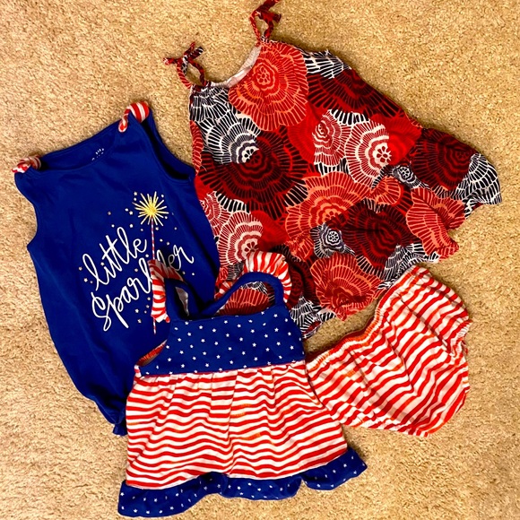 Cat & Jack Other - Cat & Jack Fourth of July bundle